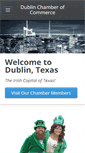 Mobile Screenshot of dublintxchamber.com